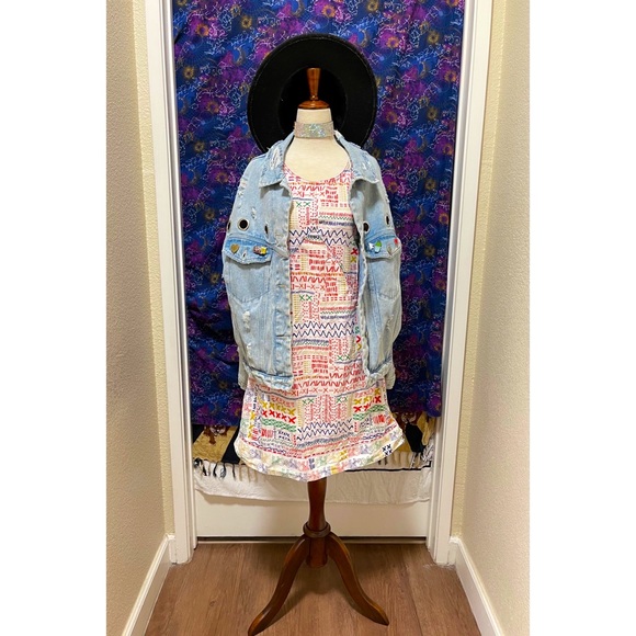 π Colorful art pattern dress - Picture 10 of 12